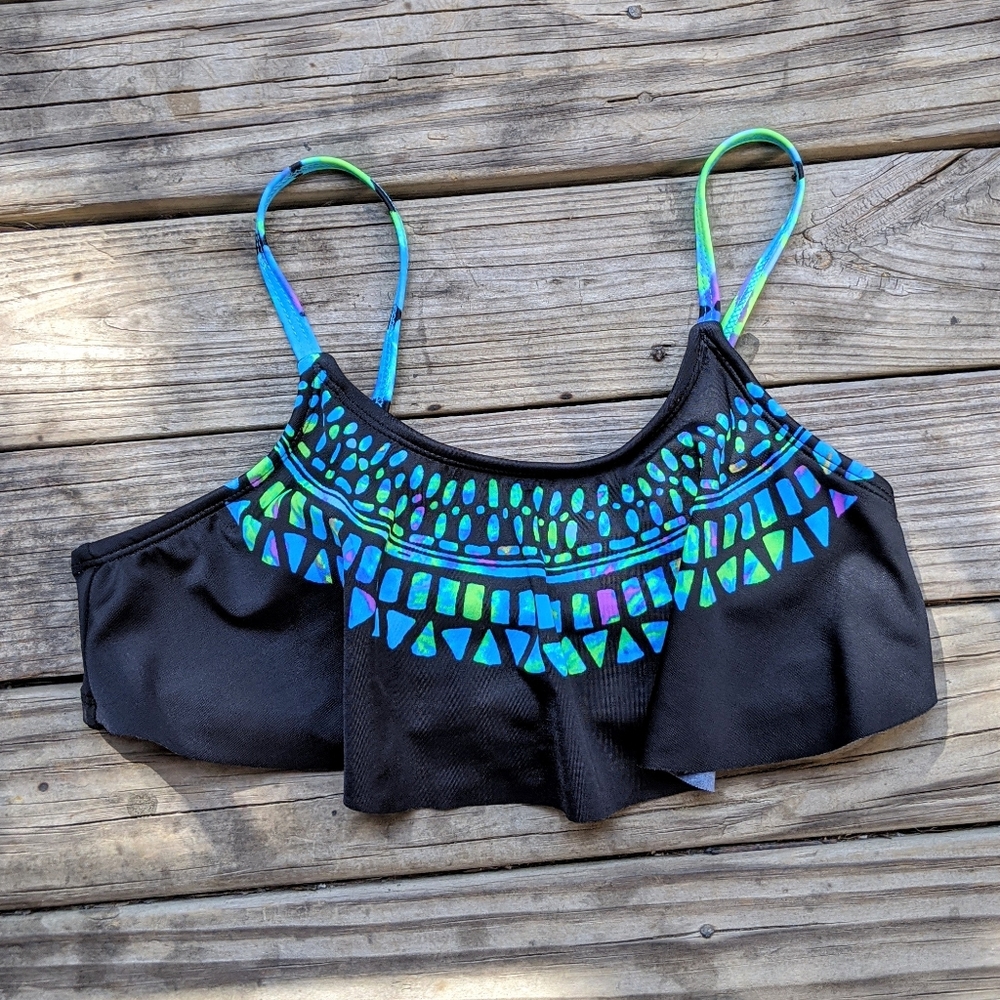 Justice Girls Bikini Swim Top - Picture 1 of 3